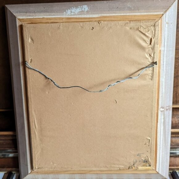 REDUCED Vintage Black and White Framed Photograph of Lucky-the-Boxer - Picture 2 of 8